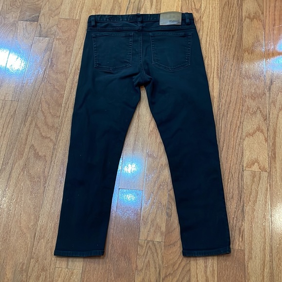 Peter Manning Designer Black Men’s Jeans tag size 31 x 25 Skinny Stretch - Picture 3 of 13